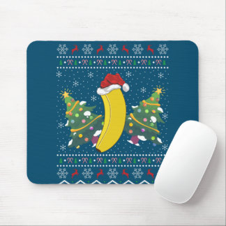 Mousepad Banana Lover Xmas Gift Ugly Banana Natal