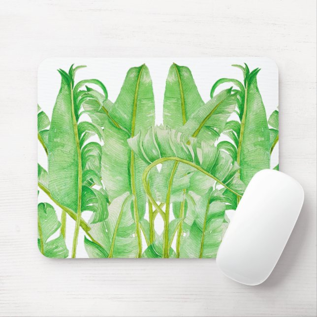 Mousepad Banana sai em um teclado de mouse (Com mouse)