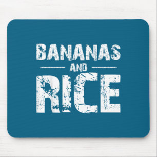 Mousepad Bananas e arroz 