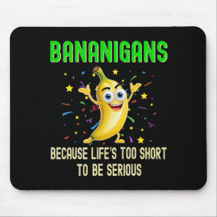 Mousepad Bananiganos, Bananas, Divertimento
