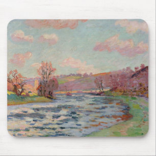 Mousepad Bancos do Creuse, Limousin, c.1912 (óleo no canv