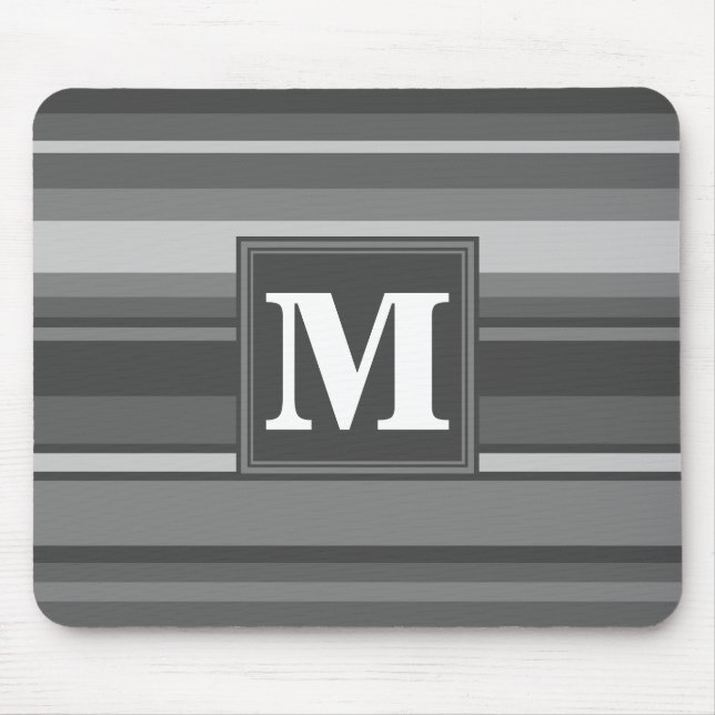 Mousepad Banda cinza monográfica (Frente)