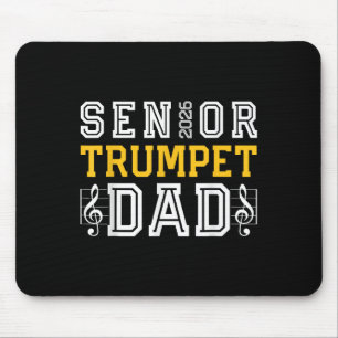 Mousepad Banda De Trompete De Mais velho Retroativo Pai 202
