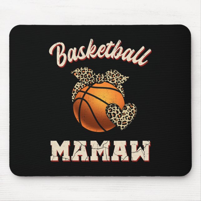 Mousepad Bandana Leopard Fãs de Coração Mãe (Frente)