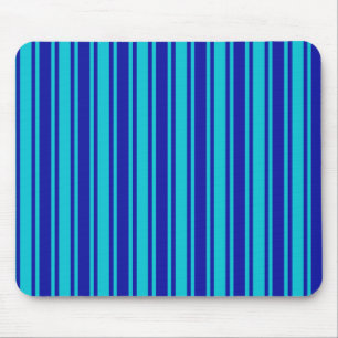 Mousepad Bandas de doces azuis e turquesas