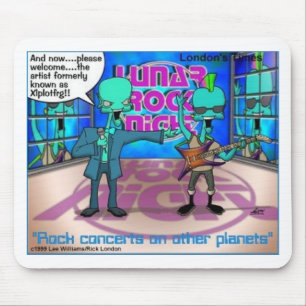 Mousepad Bandas De Rock Em Outros Planetas Dons E Camisetas