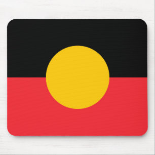 Mousepad bandeira aborígine australiana