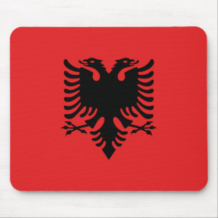 Mousepad Bandeira albanesa patriótica
