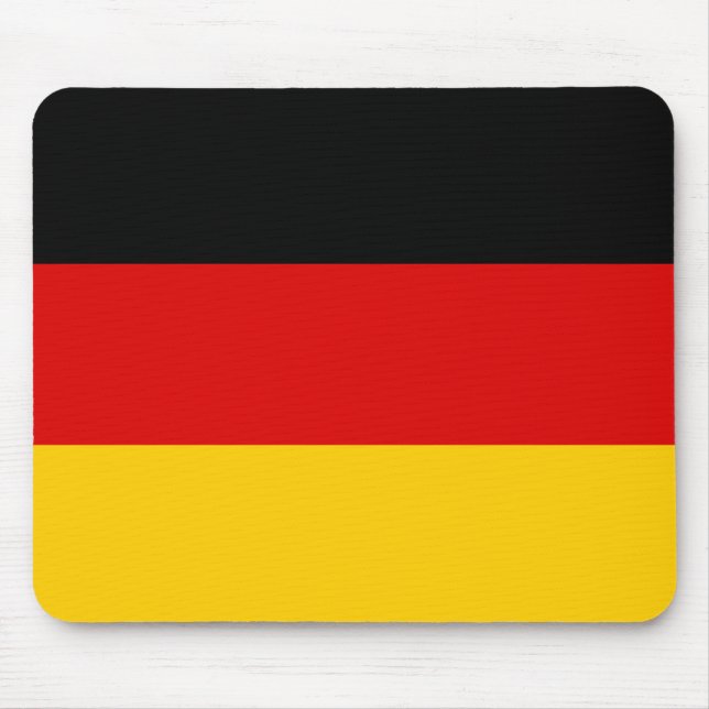 Mousepad Bandeira Alemã Patriótica (Frente)