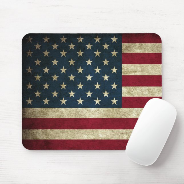 Mousepad Bandeira Americana (Com mouse)
