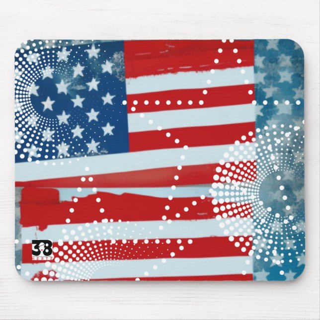 Mousepad Bandeira Americana (Frente)