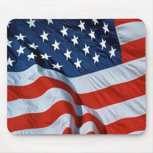 Mousepad Bandeira americana (Frente)