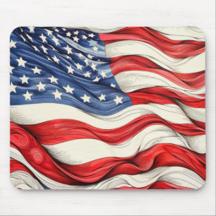 Mousepad Bandeira Americana