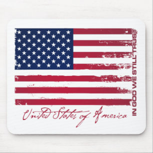 Mousepad Bandeira americana
