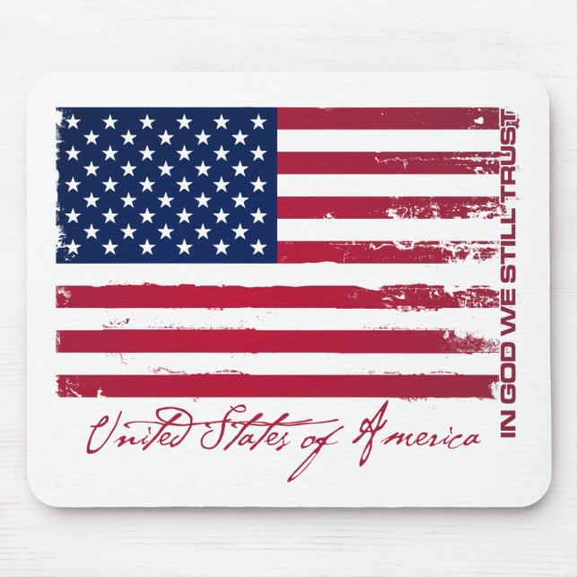 Mousepad Bandeira americana (Frente)