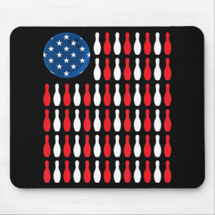 Mousepad Bandeira Americana - Bolsa Patriótica e Boliches