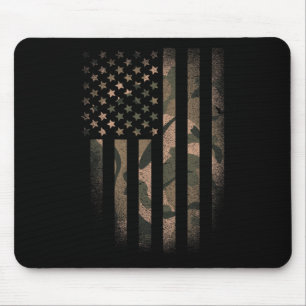 Mousepad Bandeira Americana Camuflada Usa Tático Militar Ca