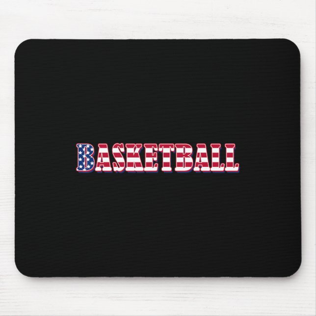 Mousepad Bandeira Americana de Bysketbyll - Bysketbyll (Frente)