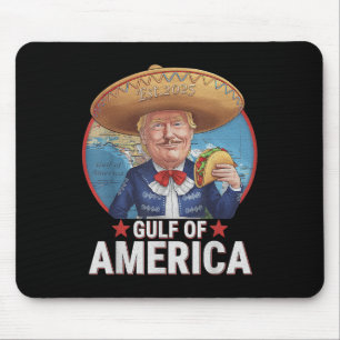 Mousepad Bandeira Americana Do Golfo De Eua No Leste De 202
