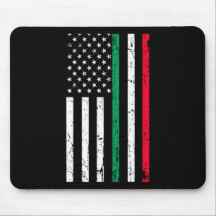 Mousepad Bandeira Americana Italiana Orgulho 4 De Julho