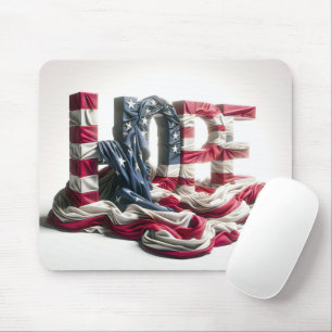 Mousepad Bandeira Americana No HOPE