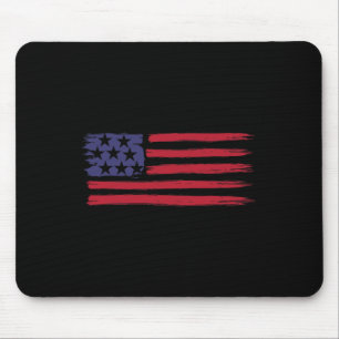 Mousepad Bandeira Americana Para Homens Mulheres Menino Men