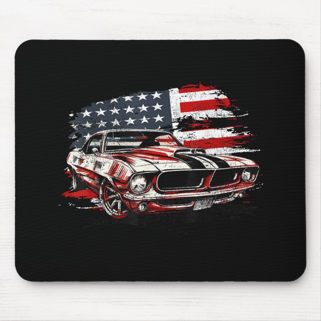 Mousepad Bandeira Americana Patriota (Frente)