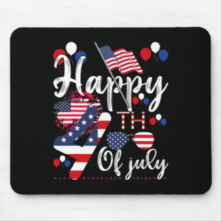Mousepad Bandeira Americana Patriótica Alien Feliz 4 De Jul