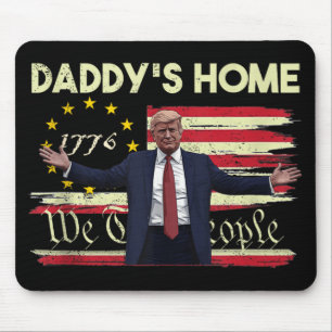 Mousepad Bandeira Americana Trump Casa do Papai Nós O Povo