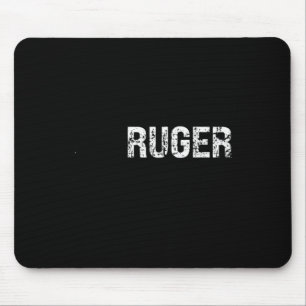 Mousepad Bandeira Americana Vintage Retro Ruger Família Ame