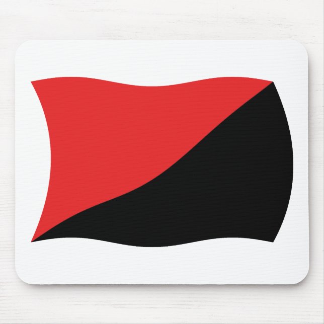 Mousepad Bandeira Anarco-Sindicalista (Frente)