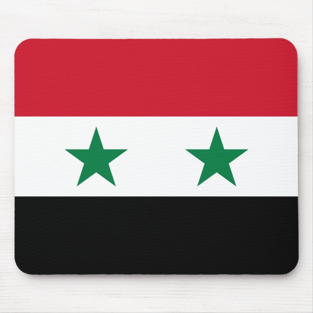 Mousepad Bandeira antiga da Síria (Frente)