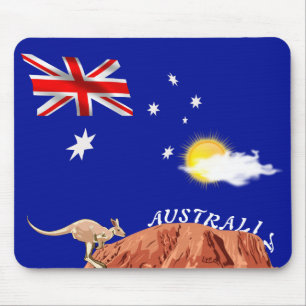 Mousepad bandeira australiana
