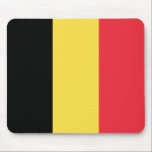 Mousepad Bandeira belga<br><div class="desc">Produtos de Sinalizador Mundial Personalizáveis - Sinta-se livre para adicionar seu próprio texto.</div>