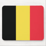 Mousepad Bandeira belga<br><div class="desc">Produtos de Sinalizador Mundial Personalizáveis - Sinta-se livre para adicionar seu próprio texto.</div>