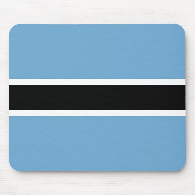 Mousepad Bandeira Botsuana (Botsuana) (Frente)