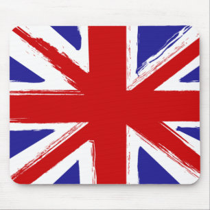 Mousepad Bandeira britânica de Union Jack do estilo do