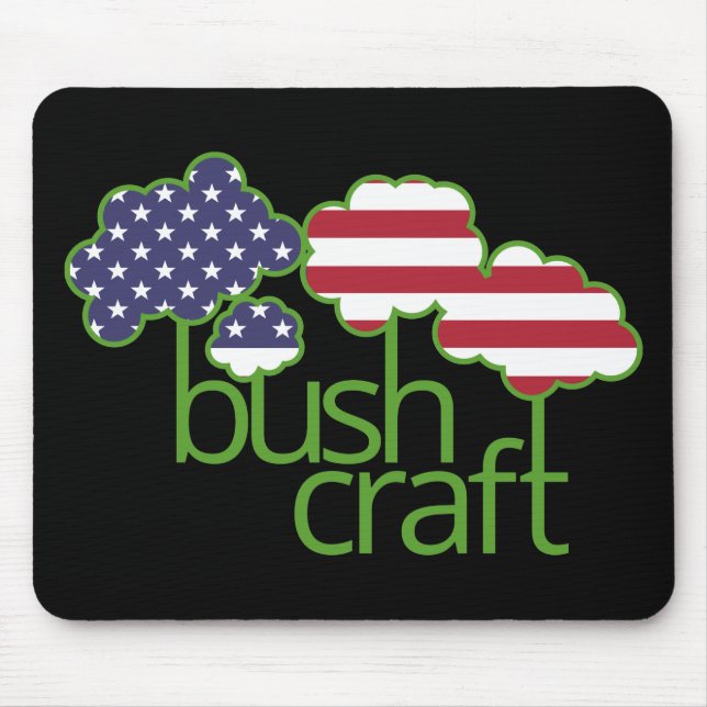 Mousepad Bandeira Bushcraft USA (Frente)