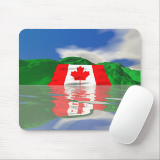 Mousepad Bandeira Canadense Terra