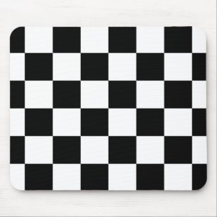 Mousepad Bandeira Checkered Chequered da auto competência
