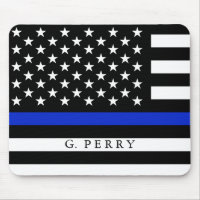 Bandeira conhecida personalizada da polícia