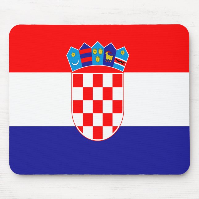 Mousepad Bandeira croata (Frente)