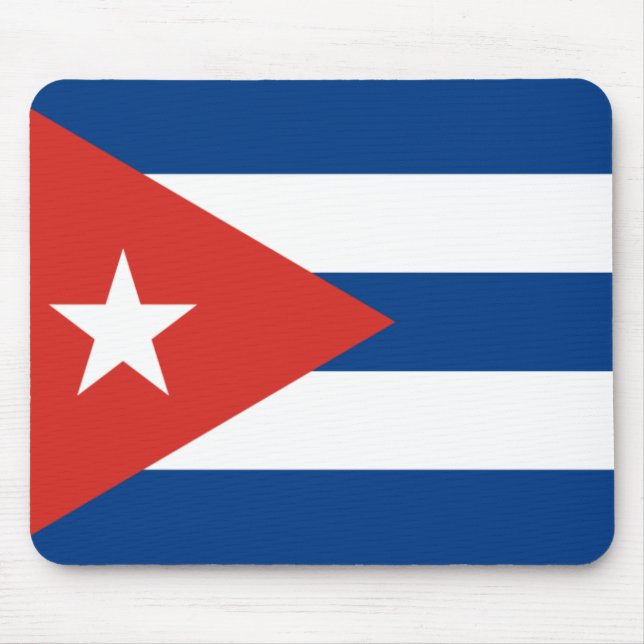 Mousepad Bandeira cubana (Frente)