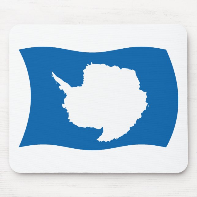 Mousepad Bandeira da Antártida (Frente)