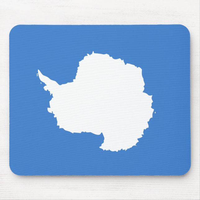 Mousepad Bandeira da Antártida proposta (por Graham Bartram (Frente)