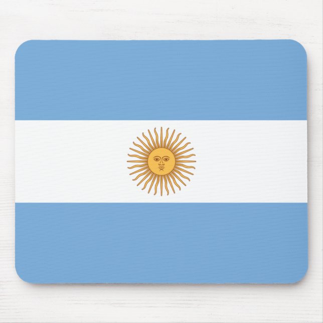 Mousepad Bandeira da Argentina (Frente)