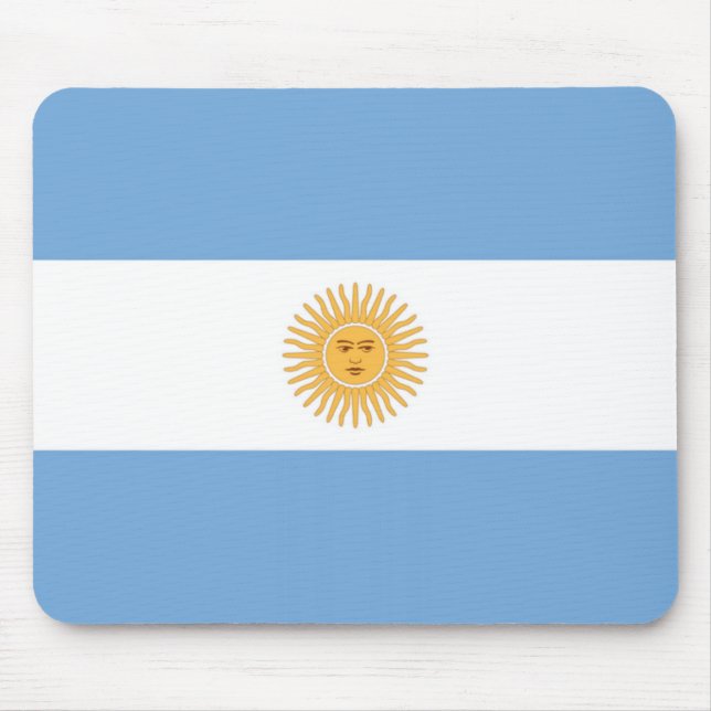 Mousepad Bandeira da Argentina (Frente)