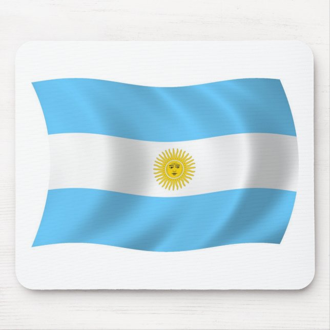Mousepad Bandeira da Argentina (Frente)