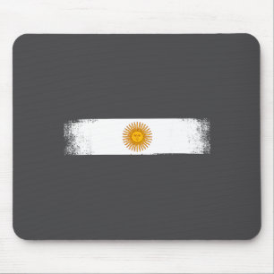 Mousepad Bandeira da Argentina Orgulho Nacional Gráfico Srt