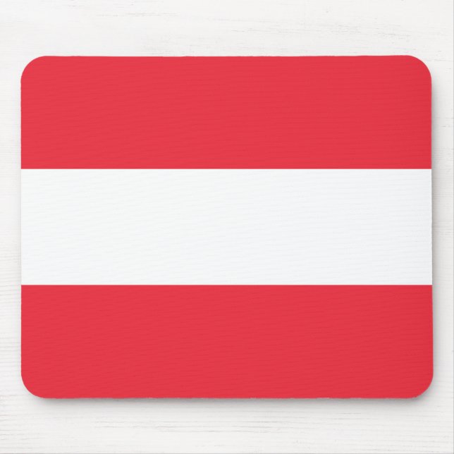 Mousepad Bandeira da Áustria (Frente)